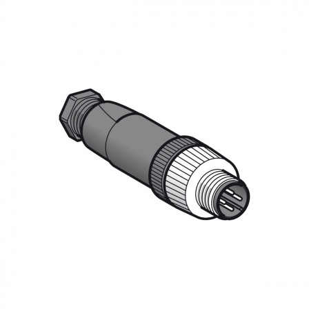 CONNEC.M12 META.MA.DROI4B