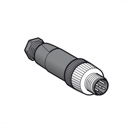 CONNEC.M12 META.MA.DROI5B