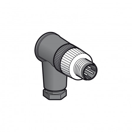 CONNECTEUR 1 2 20UNF MALE