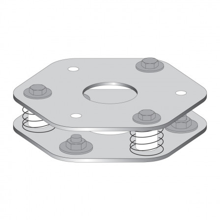 B I BASE FIX 2 PLATEAUX