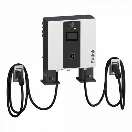 Evlink Pro DC - Borne de recharge - 60 kW - 2xCCS2 - Câble 5m