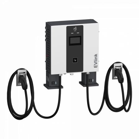 Evlink Pro DC - Borne de recharge - 60 kW - 2xCCS2 - Câble 7m