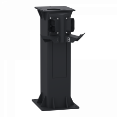 Evlink Pro DC - Pied pour borne - 1 prise CCS2 + 1 prise CHAdeMO - H 75 cm