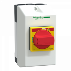 TeSys LE - GV2 - LC - Coffret plastique non equ ipe gv2 av poig