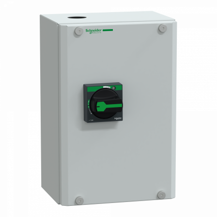 TeSys - coffret GV2L et GV3P - métal - IP65 - 312x181x203,5mm - poignée noire