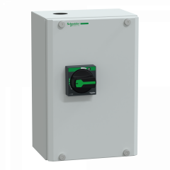 TeSys - coffret GV2L et GV3P - métal - IP65 - 312x181x203,5mm - poignée noire