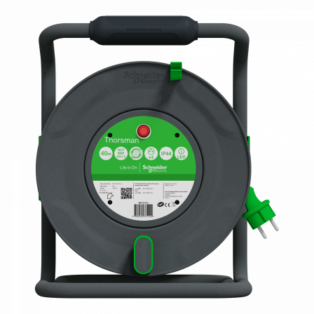 Thorsman - Enrouleur chantier - 40m - HO7RNF - 3G 1,5mm² - IP44