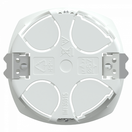 Multifix - boîte encastrement - 1 poste - Ø67mm - P50mm