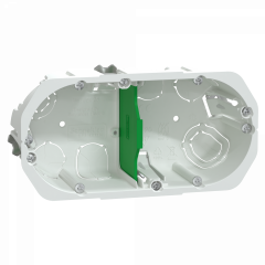 Multifix - boîte encastrement - 2 postes - Ø67mm - P50mm - entraxe 71mm