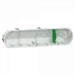 Multifix - boîte encastrement - 4 postes - Ø67mm - P50mm - entraxe 71mm