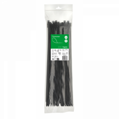 Thorsman colliers de serrage 380x7.6 Noir, 100p