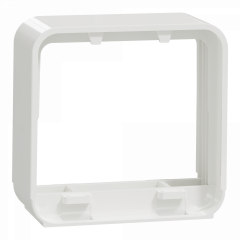 Unica System+ - fixation/finition intermédiaire entre nourrices M - à vis - blc