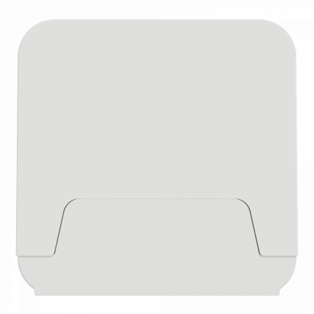 Unica System+ - fixation/finition embout pour nourrice M - à vis - blc