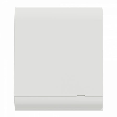 Unica System+ - fixation/finition embout pour nourrice M - à vis - blc