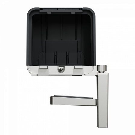 Unica System+ - fixation/finition embout pour nourrice M - à serrage - anthra