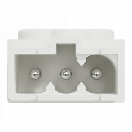 Unica System+ - Connecteur Mini Wieland GST15i3S mâle droit - lot de 5