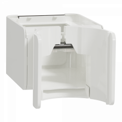 Unica System+ - Fix/Finition embout simple nourrices M - clipsage colonne - blc