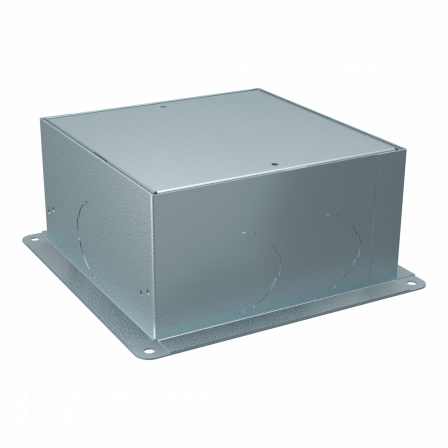 Unica System+ - Boite d'encastrement béton pour Boitier sol M (INS52120)
