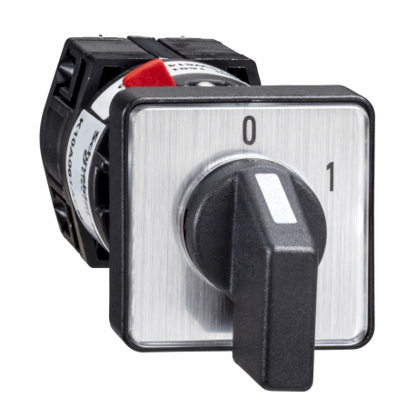 Harmony - interrupteur à came - 1 pôle - 60° - 10A - fixation Ø16/22mm