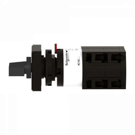 Harmony - sélecteur à gradins à came - 1 pôle - 60° - 10A - fixation Ø16/22mm