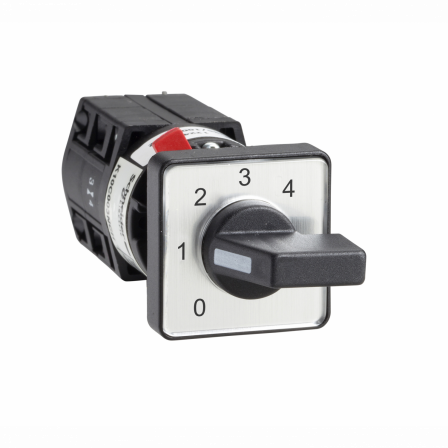 Harmony - sélecteur à gradins à came - 1 pôle - 30° - 10A - fixation Ø16/22mm