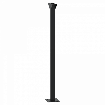 Canalis EV - pilier de borne de recharge - 2400mm - Noir - RAL9005