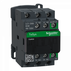 TeSys D - contacteur - 3P(3 NO) - AC3 - <= 440V 9A - 48 à 130Vca-cc