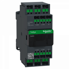 Snap-In - TeSys D - contacteur - 3P(3 NO) - AC3 - inf 440V 25A - 24 à 60Vca-cc