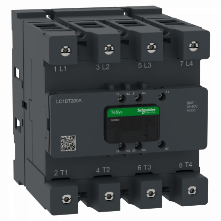 TeSys Deca Advanced - CTR Deca 200A 4P 24-60V ACDC EvLk