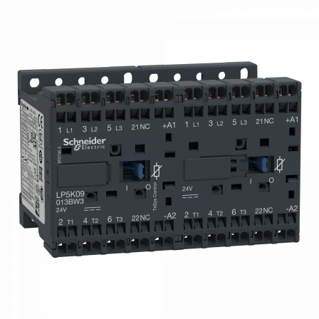TeSys LP5K - contacteur inverseur - 3P - AC-3 440V - 9A - bobine 24Vcc