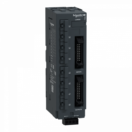 TeSys U - répartiteur 8 départs-moteurs - 8xRJ45 - 2 HE10 côté automate - 24Vcc