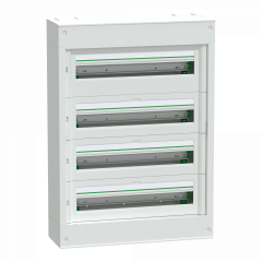 PrismaSeT S - coffret saillie plastique & métal 4 rangées 24 modules