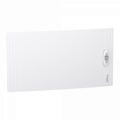 PrismaSeT XS - Porte pleine RAL9003 pour coffret saillie 1 rangée 24 modules