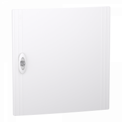 PrismaSeT XS - Porte pleine RAL9003 pour coffret encastré 2 rangées 18 modules