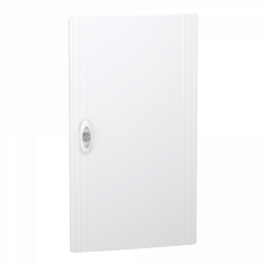 PrismaSeT XS - Porte pleine RAL9003 pour coffret encastré 3 rangées 13 modules