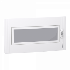 PrismaSeT XS - Porte transparente RAL9003 pour coffret saillie 1R 24 modules