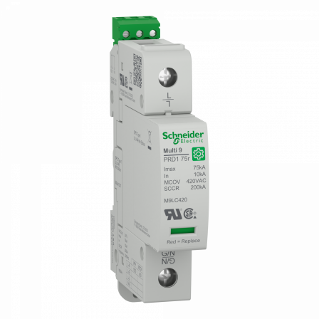 Multi 9 PRD1 75r 1P T1 347V Parafoudre debro UL1449