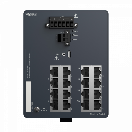 Modicon Managed Switch 16TX