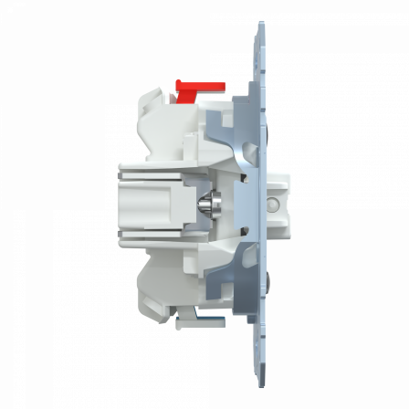 D-Life - interrupteur double allumage lumineux témoin - 10A - méca seul