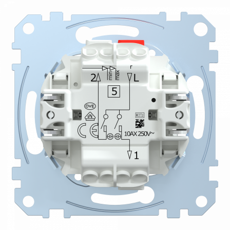 D-Life - interrupteur double allumage lumineux localisation - 10A - méca seul