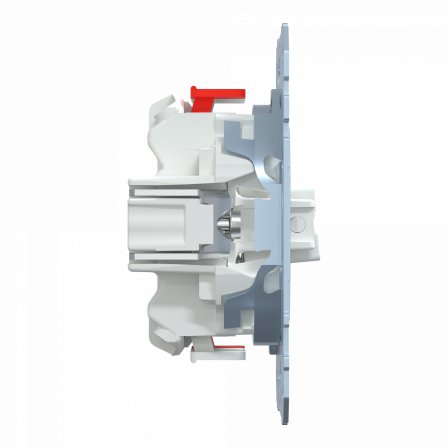 D-Life - bouton poussoir double - BP NO/NF + BP NO/NF - 10A - méca seul