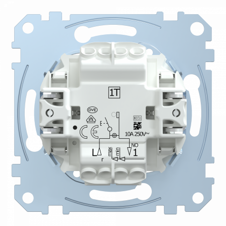 D-Life - bouton poussoir lumineux localisation NO - 10A - méca seul