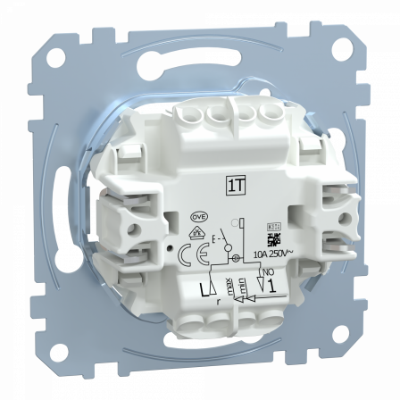 D-Life - bouton poussoir lumineux localisation NO - 10A - méca seul