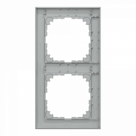 System M - M Pure - 2 postes - aluminium