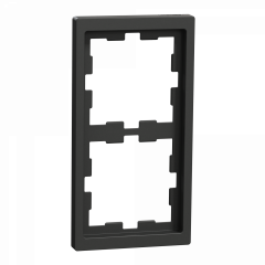 D-Life - cadre de finition - anthracite - 2 postes