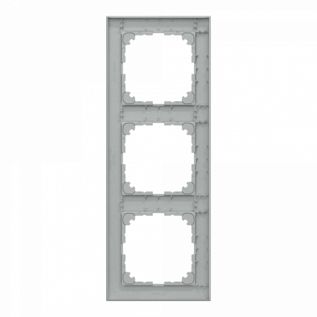 System M - M Pure - 3 postes - aluminium