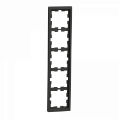 D-Life - cadre de finition - anthracite - 5 postes