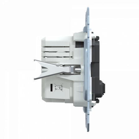 D-Life - prise chargeur double - USB A+C - 2.4 A - méca seul