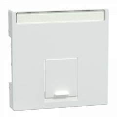 System M - Enjoliveur RJ45 simple - antimicrobien