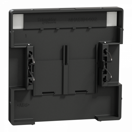 D-Life - enjoliveur prise double RJ45 S-One - porte-étiquette - anthracite